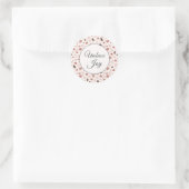 Sticker Rond Terrazzo Moderne | Tendance "Unbox Joy" (Sac)