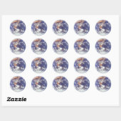 Sticker Rond Terre (Feuille)