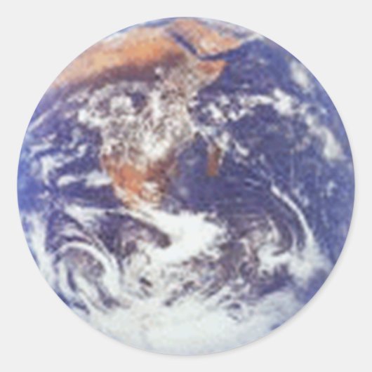 Sticker Rond Terre (Devant)