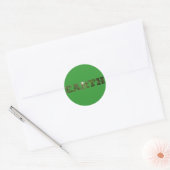 Sticker Rond Terre (Enveloppe)
