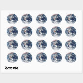 Sticker Rond Terre (Feuille)