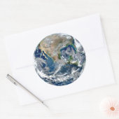 Sticker Rond Terre (Enveloppe)