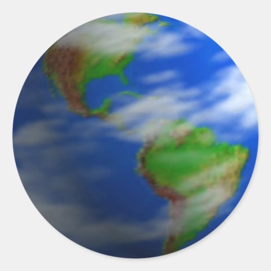 STICKER ROND TERRE (Devant)