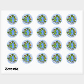 Sticker Rond terre (Feuille)