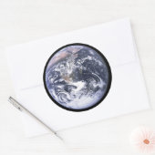 Sticker Rond Terre depuis Apollo 17 (Enveloppe)