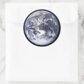 Sticker Rond Terre depuis Apollo 17 (Sac)