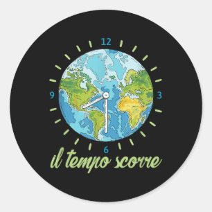 Sticker Rond Terre mère Climat De l'environnement Protecti