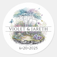 Terres boisées enchantées Fairytale Mariage Classi