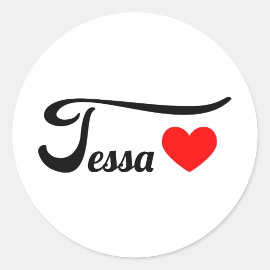 Sticker Rond Tessa (Devant)
