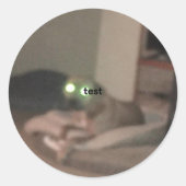 Sticker Rond test (Devant)