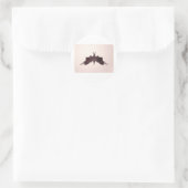 Sticker Rond Tester l'encre de Rorschach Tailler la plaque de 5 (Sac)