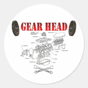 STICKER ROND TÊTE D'ENFANT