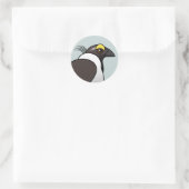 Sticker Rond Tétras d'argile Birdorable (Sac)