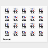 Sticker Rond Texas (Feuille)