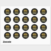 Sticker Rond Texas Dove Hunter Dove Hunter (Feuille)