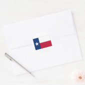 Sticker Rond Texas FLAG International (Enveloppe)