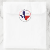 Sticker Rond Texas Thing (Sac)