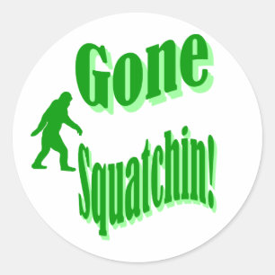 Sticker Rond Texte du slogan vert parti