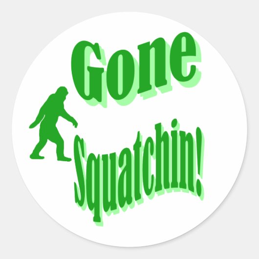Sticker Rond Texte du slogan vert parti (Devant)