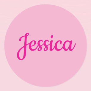 Sticker Rond Texte personnalisable cool