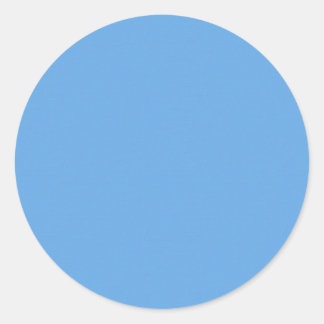 Sticker Rond Texture acrylique bleue do-it-yourself Modèle ajou