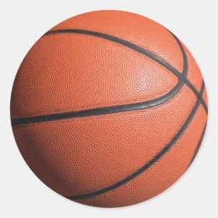 Sticker Rond texture BASKETball