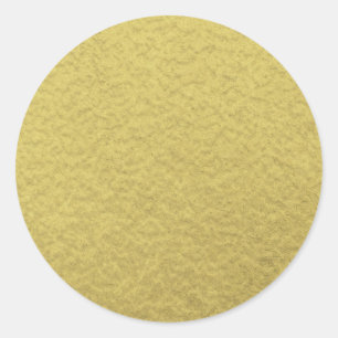 Sticker Rond Texture d'arrière - plan de feuille d'or