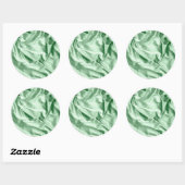 Sticker Rond Texture de tissu 4 (Feuille)