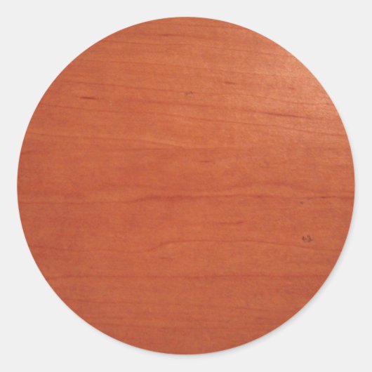 Sticker Rond Texture des grains de bois chauds v.2 (Devant)