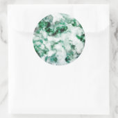 Sticker Rond Texture en quartz marbré (Sac)