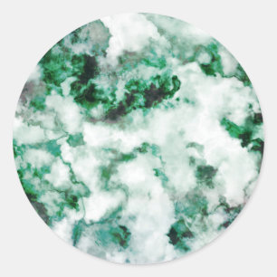 Sticker Rond Texture en quartz marbré