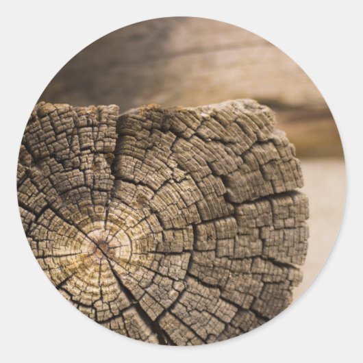 Sticker Rond Textures de vieux Cabines (Devant)