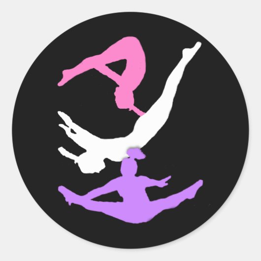 Sticker Rond Tgymante trampoline (Devant)