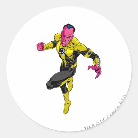 Sticker Rond Thaal Sinestro 1 (Devant)