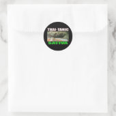 STICKER ROND THAI TANIC SATIVA (Sac)