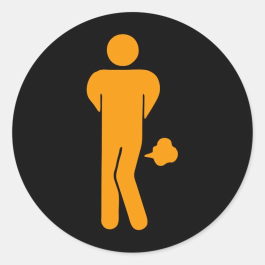 Sticker Rond THAÏE NOURRITURE PEUT ÊTRE ÉPICÉE ⚠ Drôle Signe :  (Devant)