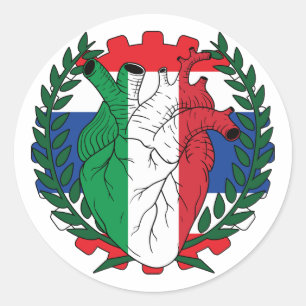 Sticker Rond Thaïlande Saint Josephs Day Italie Italie
