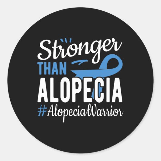 Sticker Rond Than Alopecia (Devant)