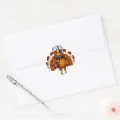 Sticker Rond Thanksgiving (Enveloppe)