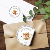 Sticker Rond Thanksgiving 