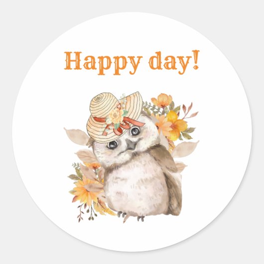 Sticker Rond Thanksgiving Decor Fall Farmhouse  (Devant)