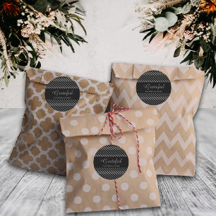 Sticker Rond Thanksgiving Grateful Black Grey Lignes Nom person