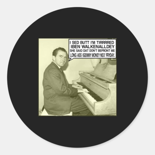 Sticker Rond That Dont Befront Me (Devant)