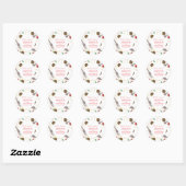 Sticker Rond That’s Amore Italian Pasta Wedding (Feuille)