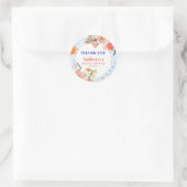 Sticker Rond Thats amore mediterranean citrus Bridal shower (Sac)