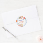 Sticker Rond Thats amore mediterranean citrus Bridal shower (Enveloppe)