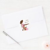 Sticker Rond Thé bébé (Enveloppe)