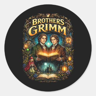 Sticker Rond The Brothers Grimm