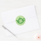 Sticker Rond Thé chinois (Enveloppe)