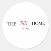Sticker Rond The Home Personalized Mug (Devant)